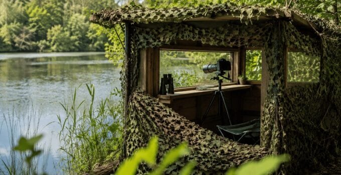 How to Build a Birdwatching Blind