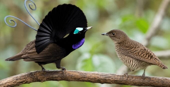 How to Recognize Bird Courtship Displays