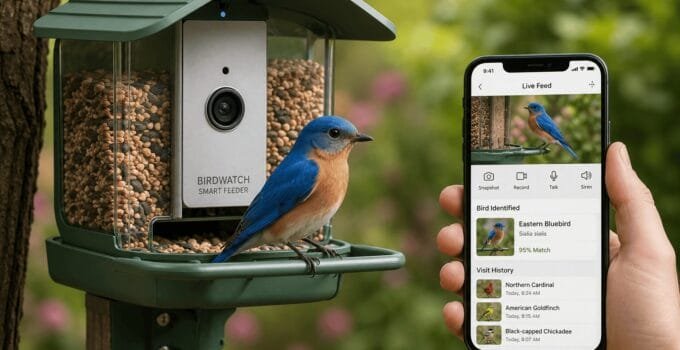 Setup and Use of Smart Bird Feeders