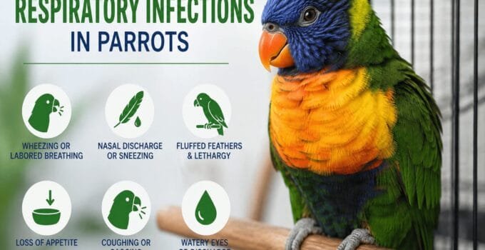 Symptoms of Respiratory Infections in Parrots