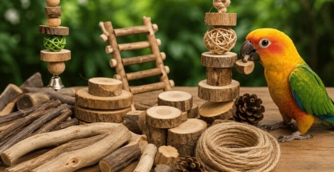 Best Safe Woods for DIY Bird Toys