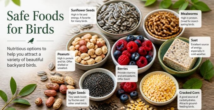  Safe Human Foods You Can Feed Your Bird