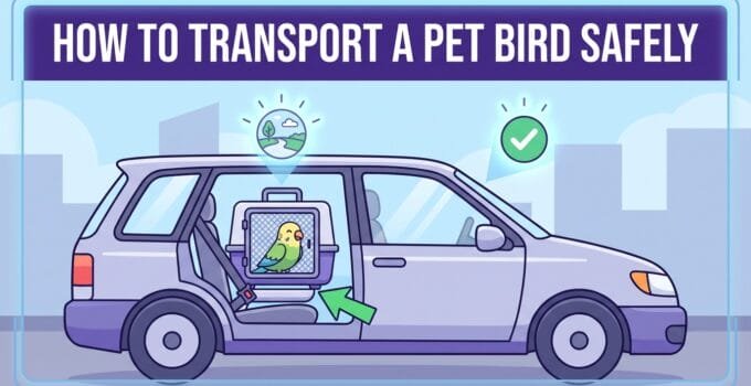 How to Transport a Pet Bird Safely